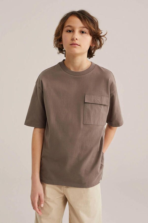 WE Fashion T-shirt bruin