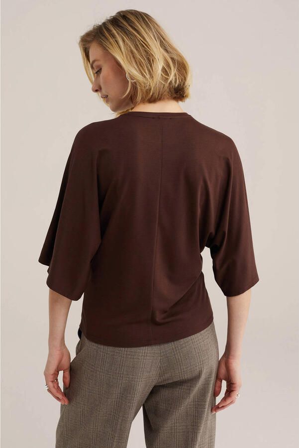 WE Fashion T-shirt bruin - Foto 2