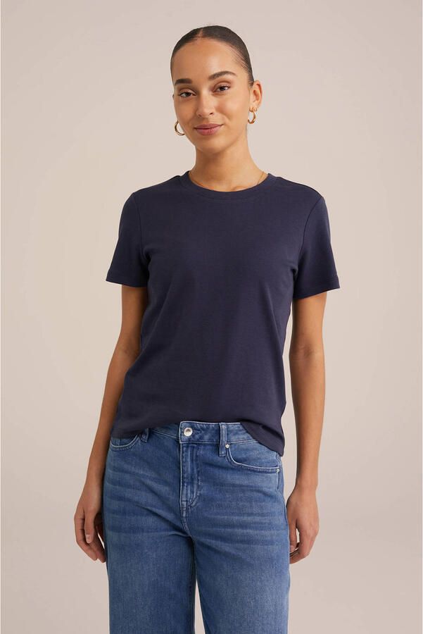 WE Fashion T-shirt donkerblauw - Foto 3