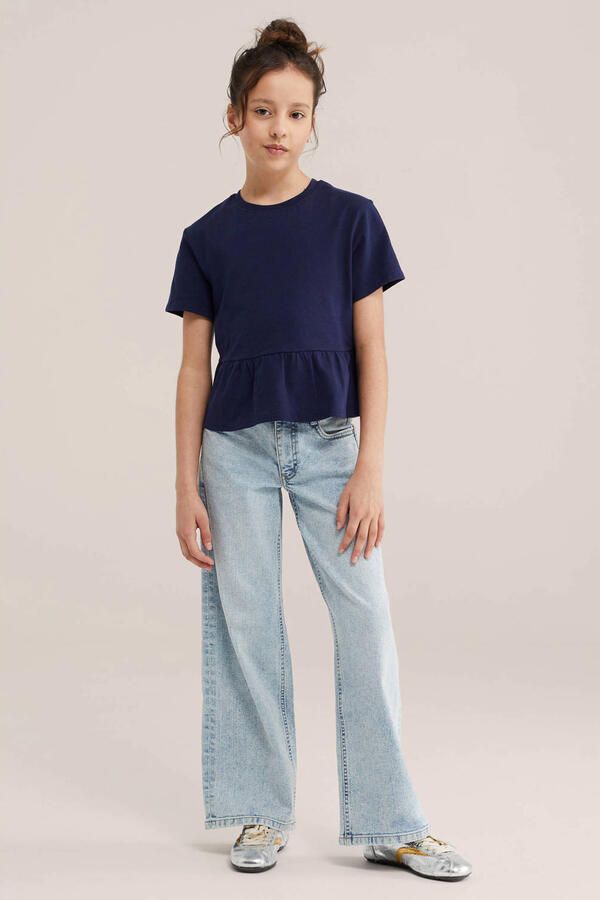 WE Fashion T-shirt donkerblauw - Foto 3
