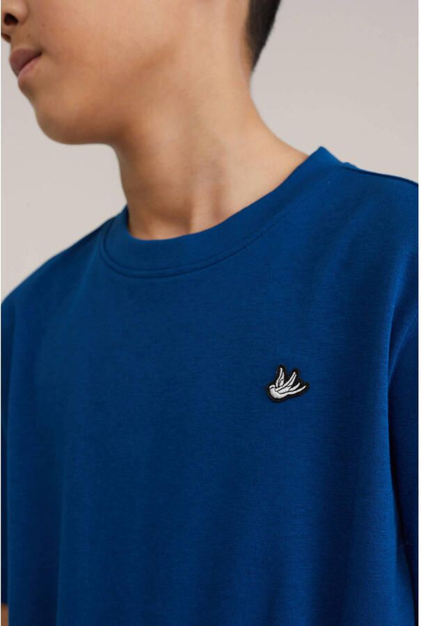 WE Fashion T-shirt donkerblauw - Foto 2