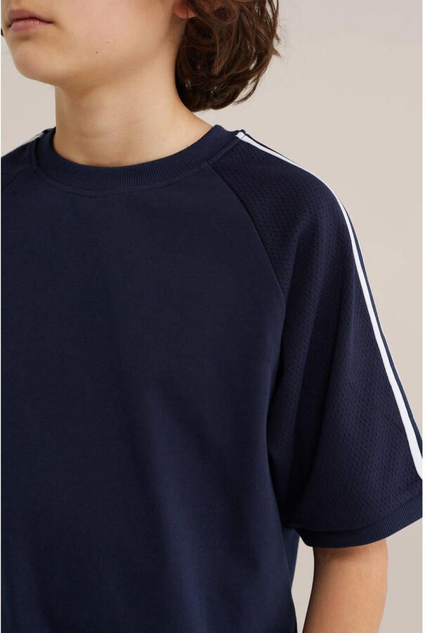 WE Fashion T-shirt donkerblauw - Foto 2