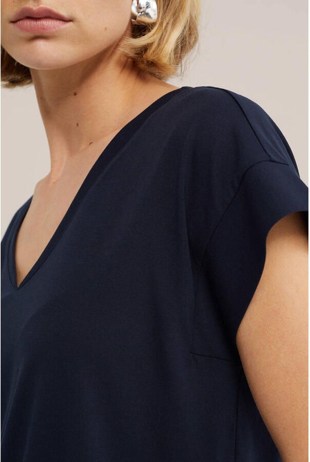 WE Fashion T-shirt donkerblauw - Foto 2