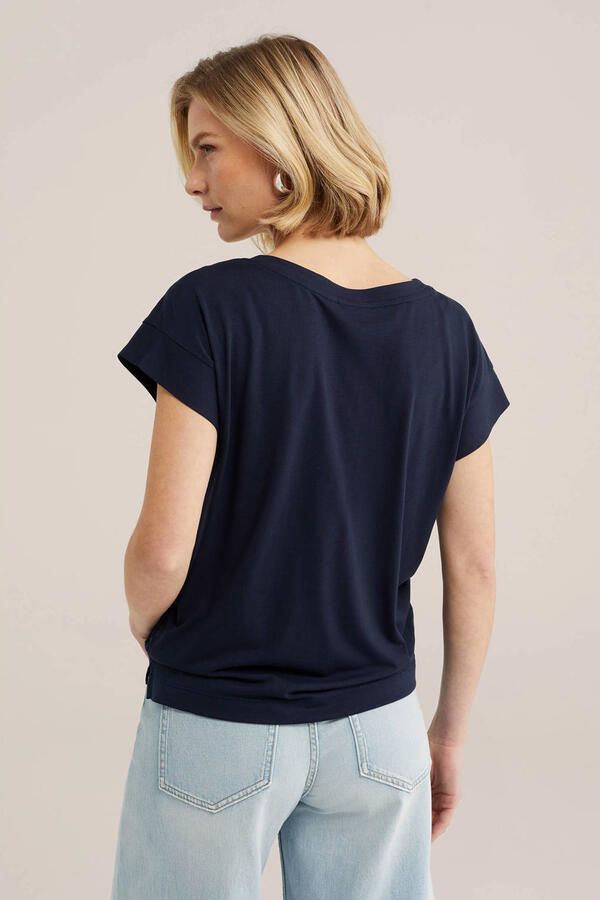 WE Fashion T-shirt donkerblauw - Foto 3