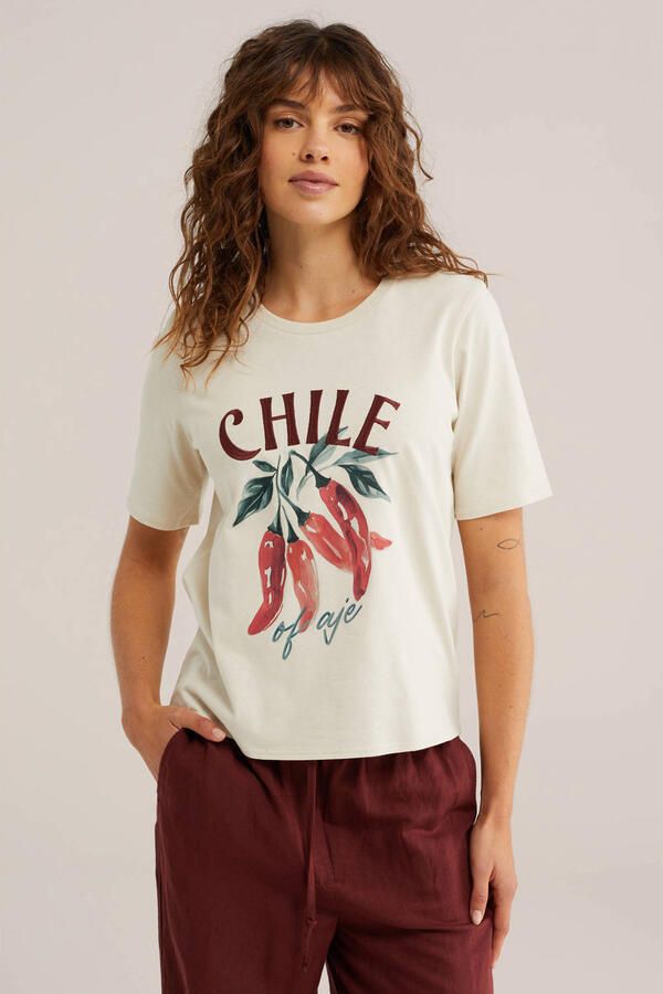 WE Fashion T-shirt ecru