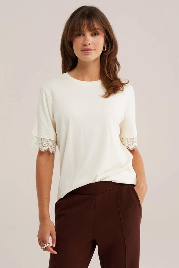 WE Fashion T-shirt ecru