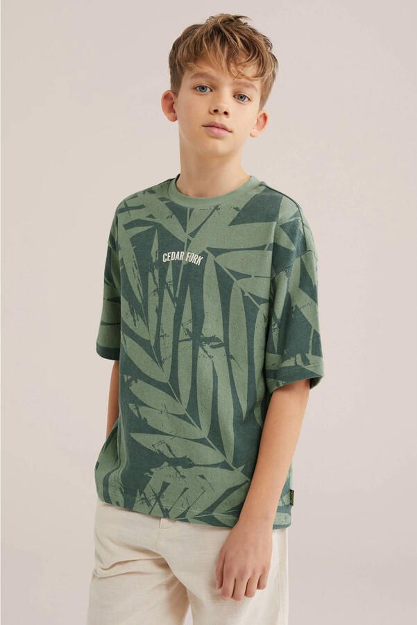 WE Fashion T-shirt groen