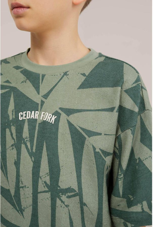 WE Fashion T-shirt groen - Foto 2