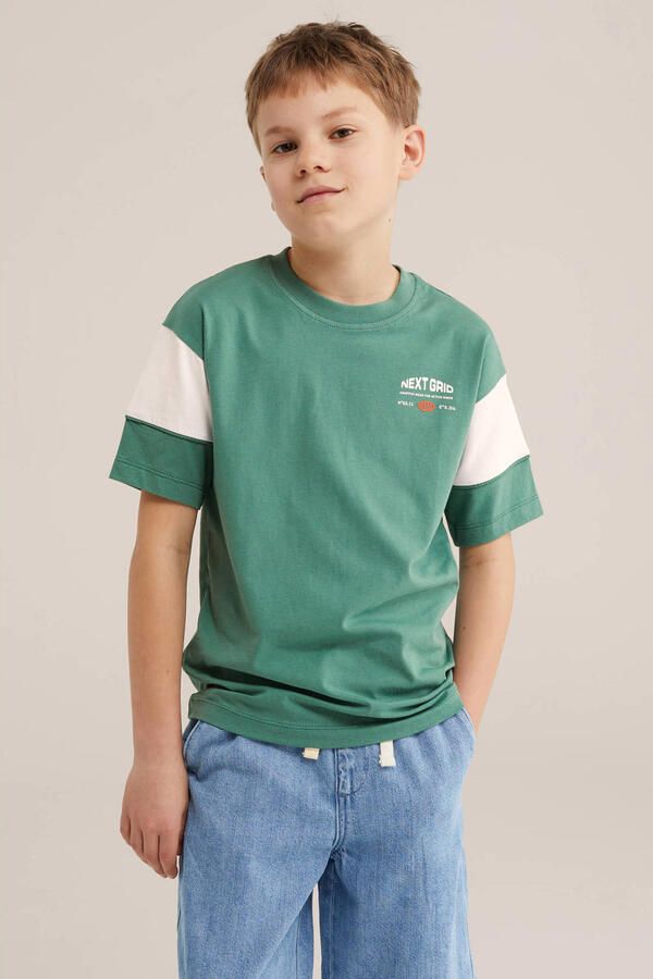 WE Fashion T-shirt groen