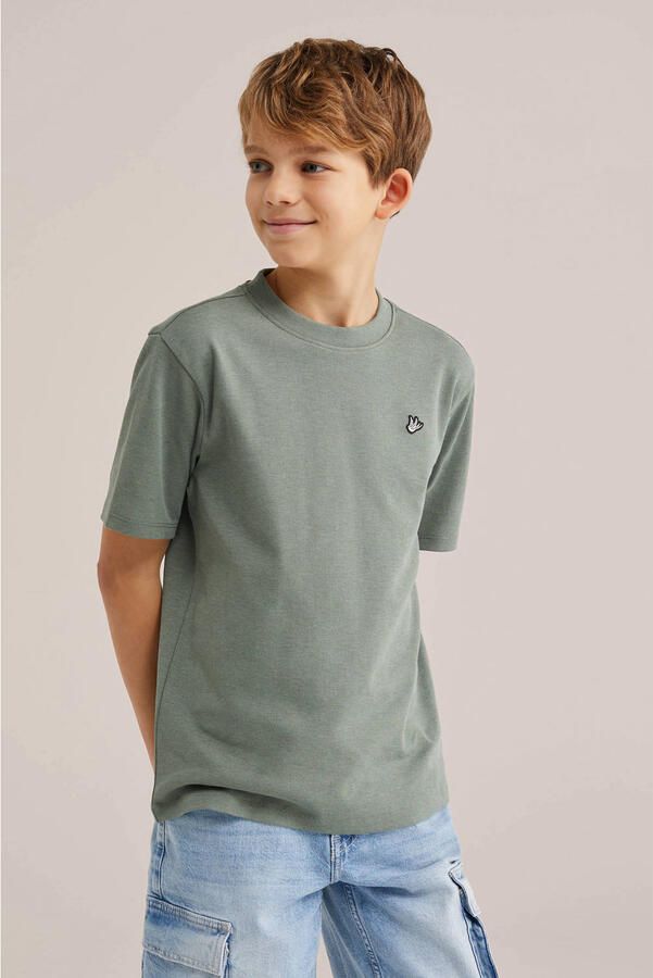 WE Fashion T-shirt groen