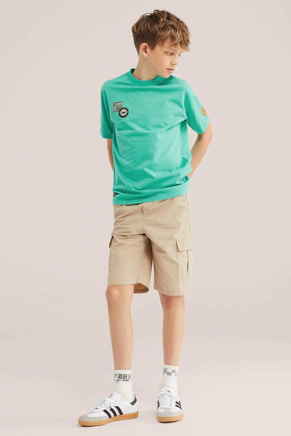 WE Fashion T-shirt groen - Foto 2