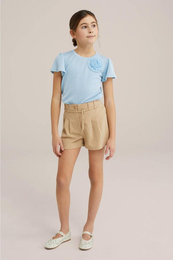 WE Fashion T-shirt lichtblauw - Foto 2