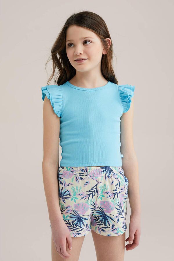 WE Fashion T-shirt lichtblauw - Foto 1