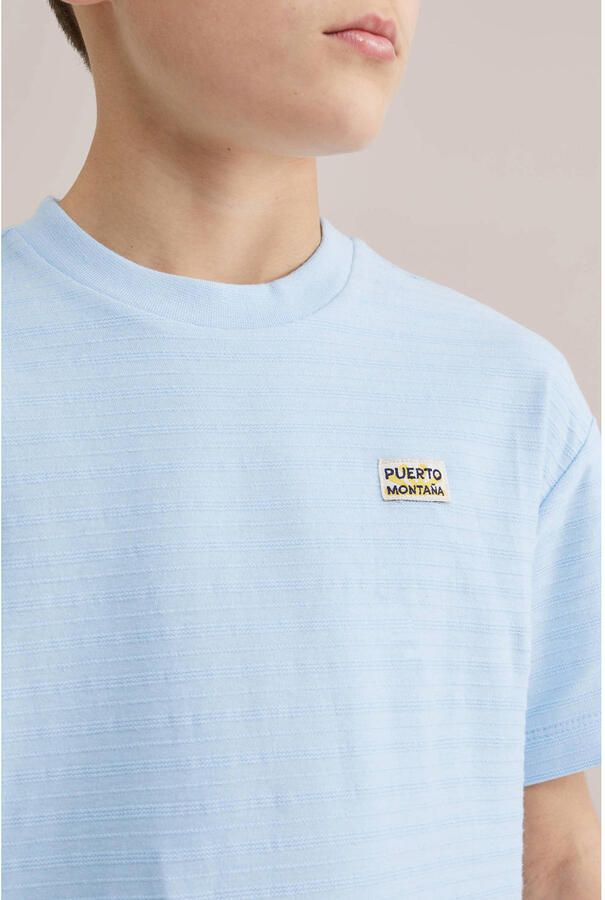 WE Fashion T-shirt lichtblauw - Foto 2