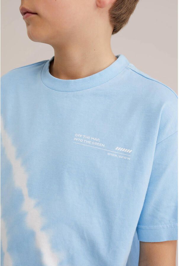 WE Fashion T-shirt lichtblauw - Foto 2