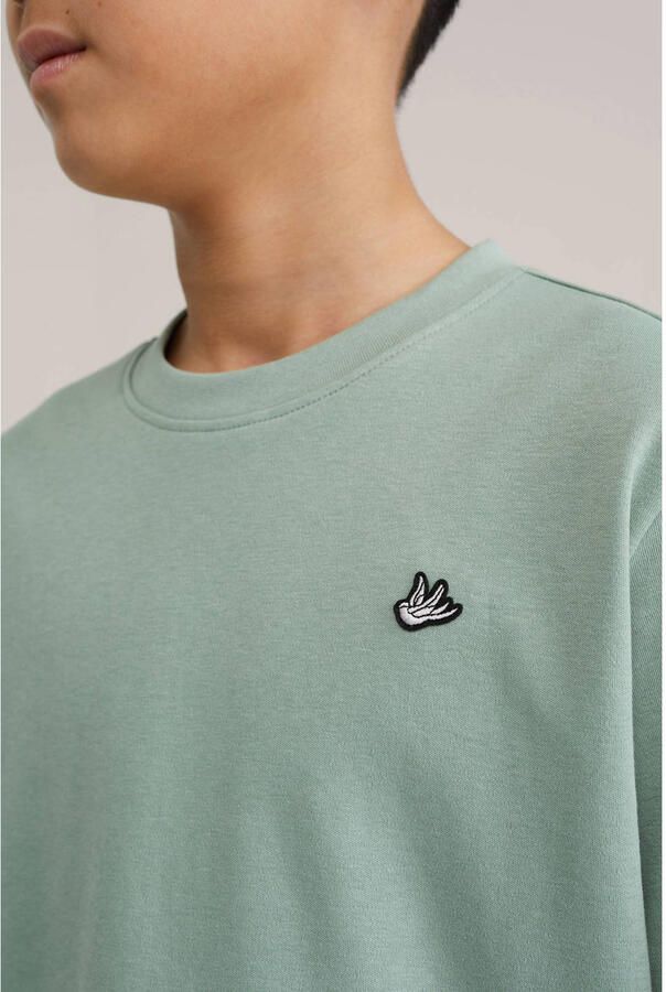 WE Fashion T-shirt lichtgroen - Foto 3