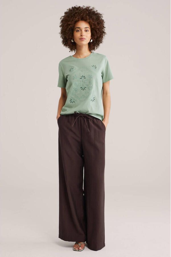 WE Fashion T-shirt lichtgroen - Foto 2