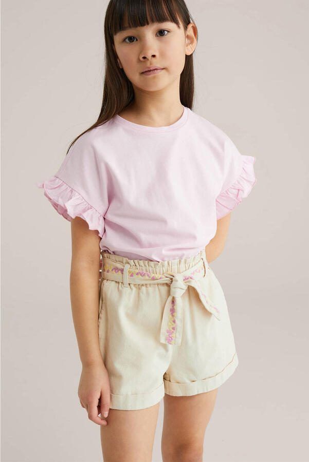 WE Fashion T-shirt lichtroze