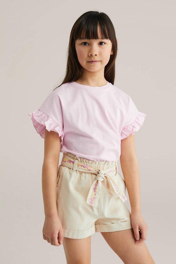 WE Fashion T-shirt lichtroze - Foto 2