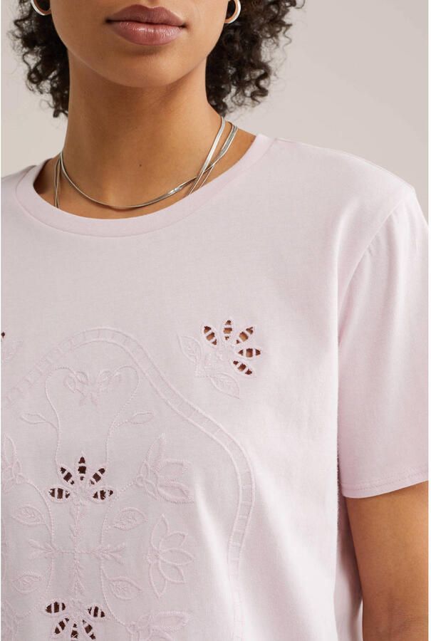 WE Fashion T-shirt lichtroze - Foto 2