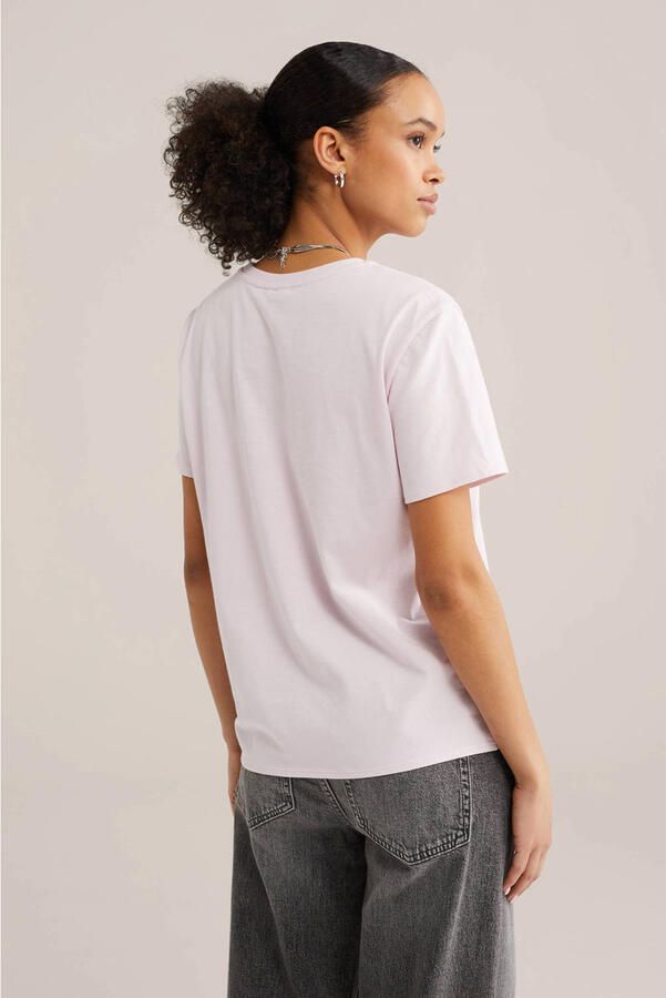 WE Fashion T-shirt lichtroze - Foto 3
