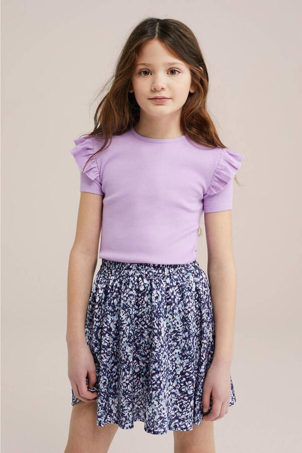 WE Fashion T-shirt lila