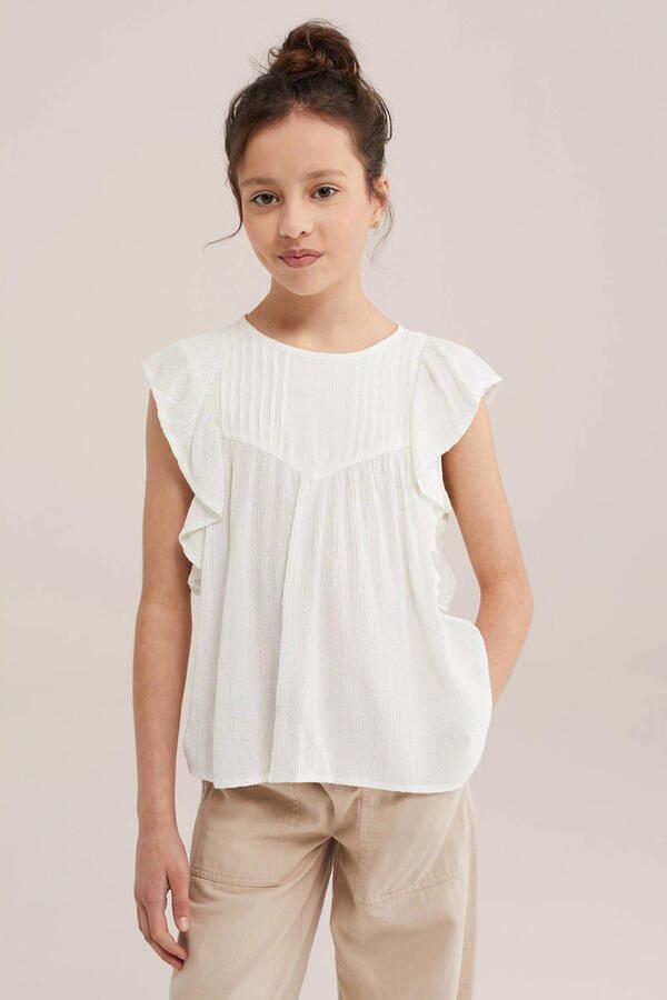 WE Fashion T-shirt met glitter