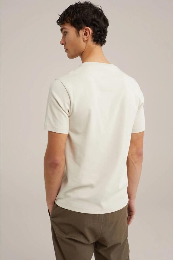 WE Fashion T-shirt met logo moonbeam