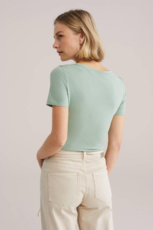 WE Fashion T-shirt mintgroen - Foto 3