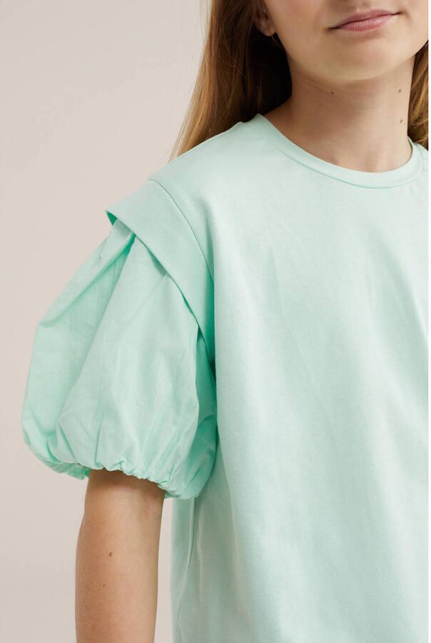 WE Fashion T-shirt mintgroen - Foto 2