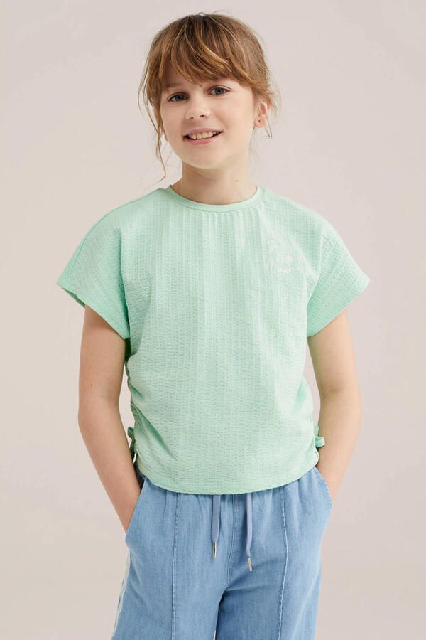 WE Fashion T-shirt mintgroen