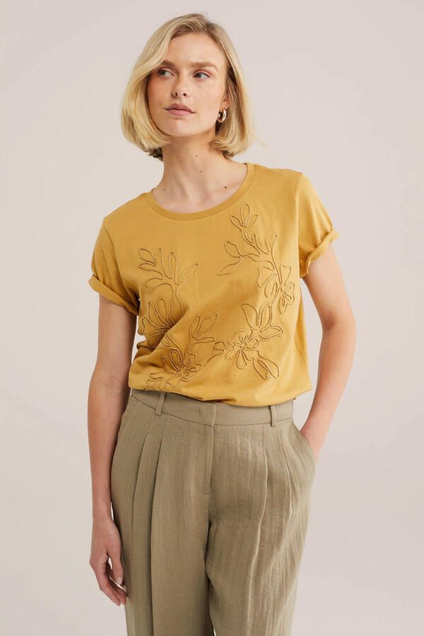 WE Fashion T-shirt oker