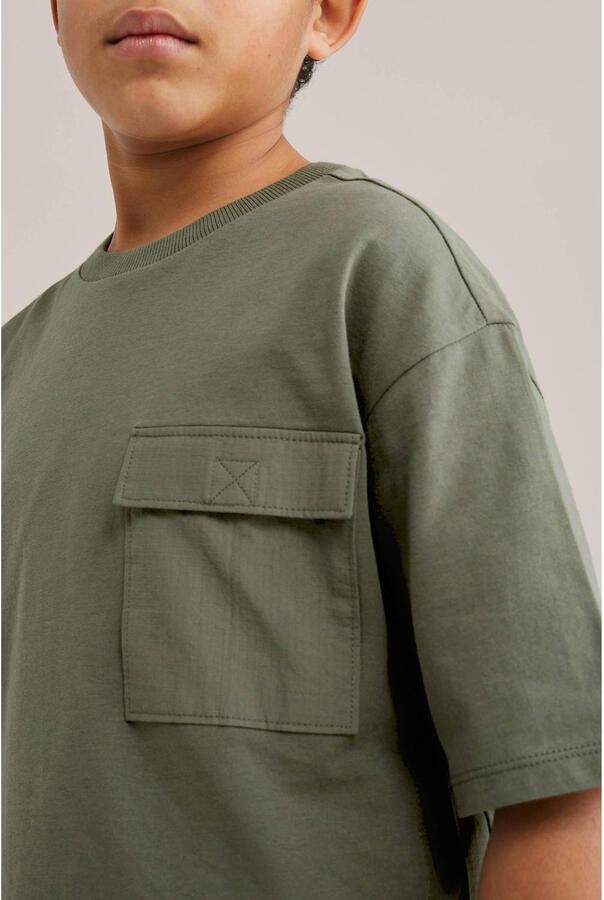 WE Fashion T-shirt olijfgroen - Foto 2