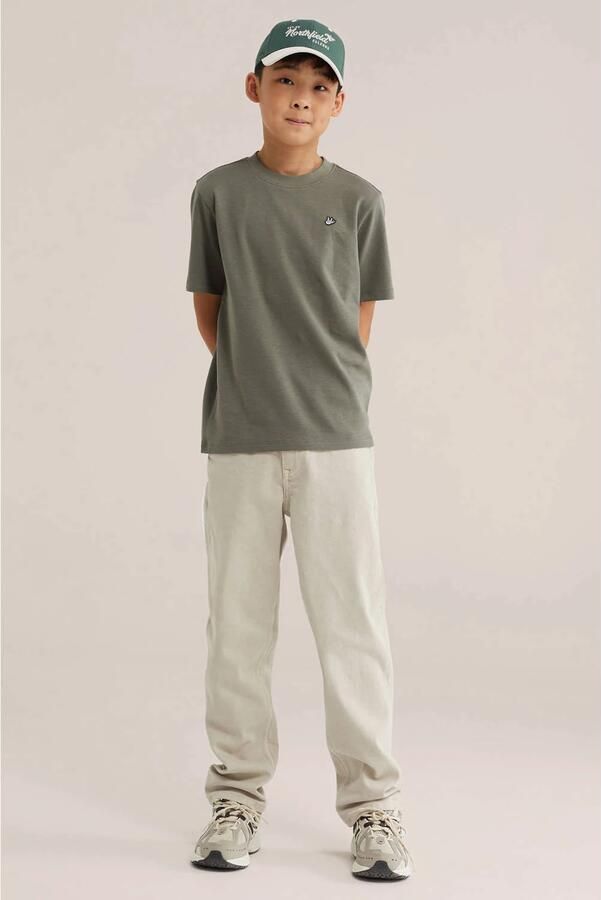 WE Fashion T-shirt olijfgroen - Foto 3
