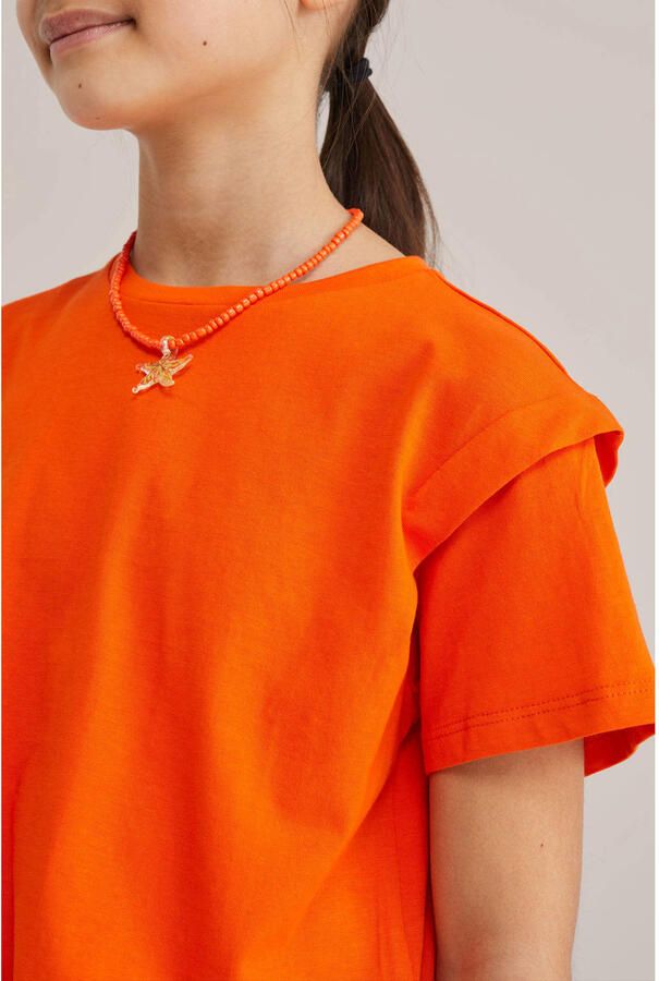 WE Fashion T-shirt oranje - Foto 2