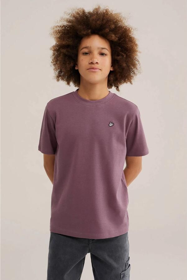 WE Fashion T-shirt paars