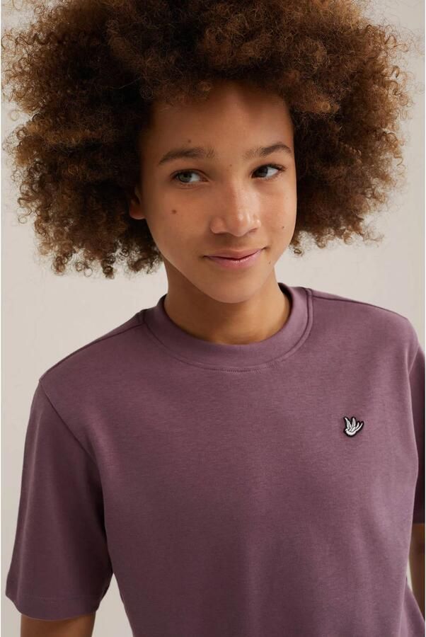 WE Fashion T-shirt paars - Foto 2