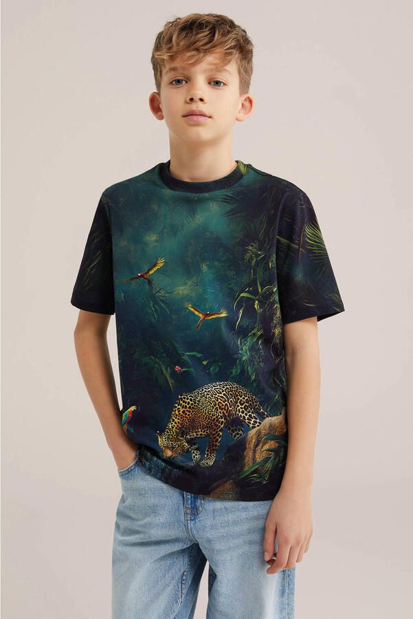 WE Fashion T-shirt petrol
