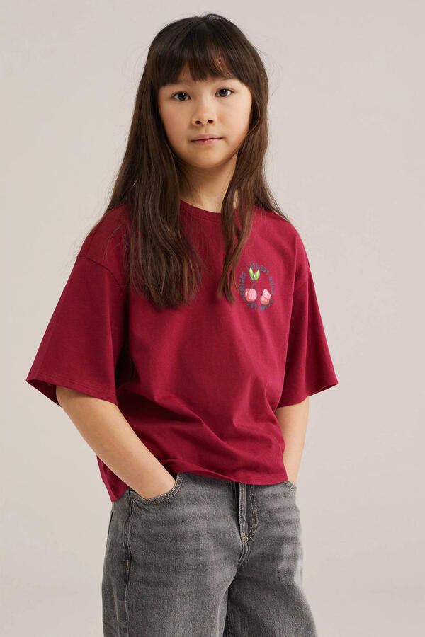WE Fashion T-shirt rood
