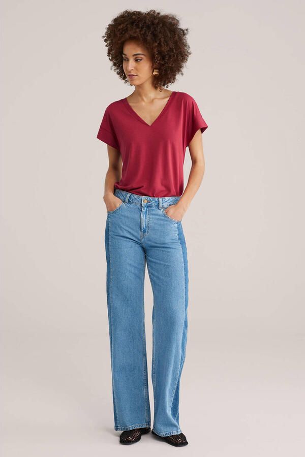 WE Fashion T-shirt rood - Foto 3