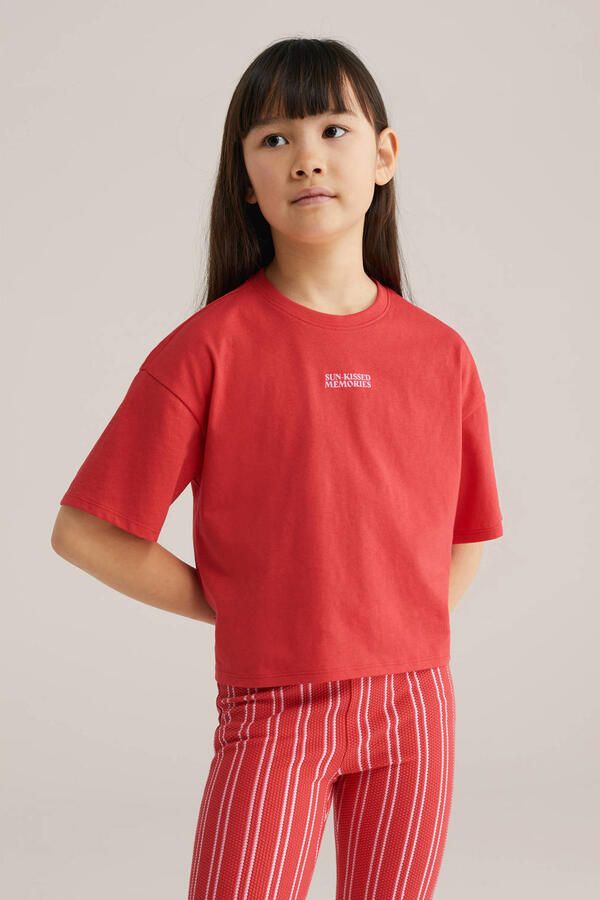 WE Fashion T-shirt rood
