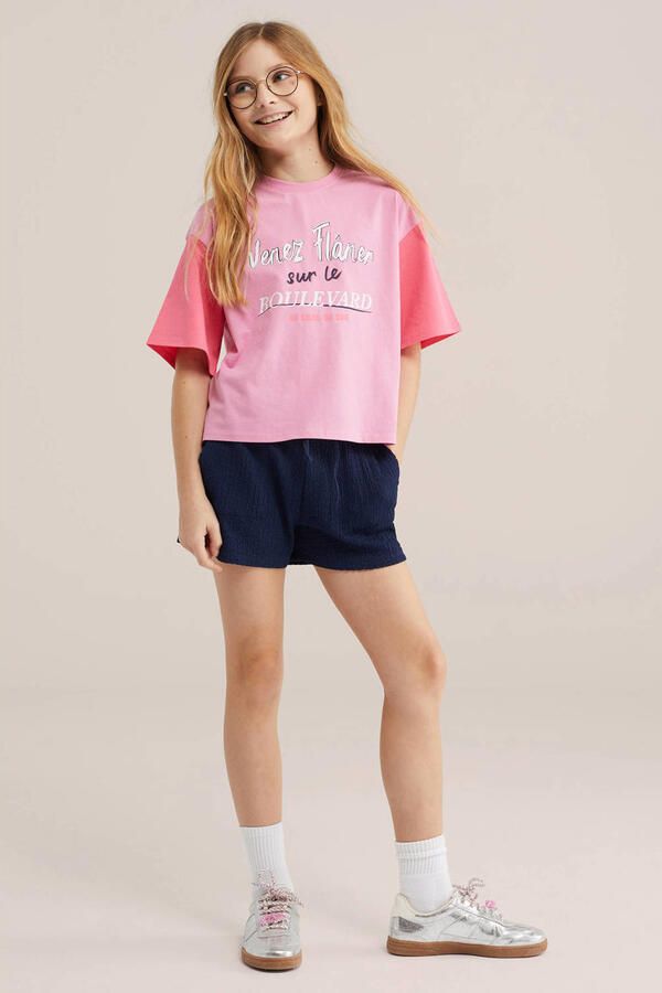 WE Fashion T-shirt roze - Foto 2
