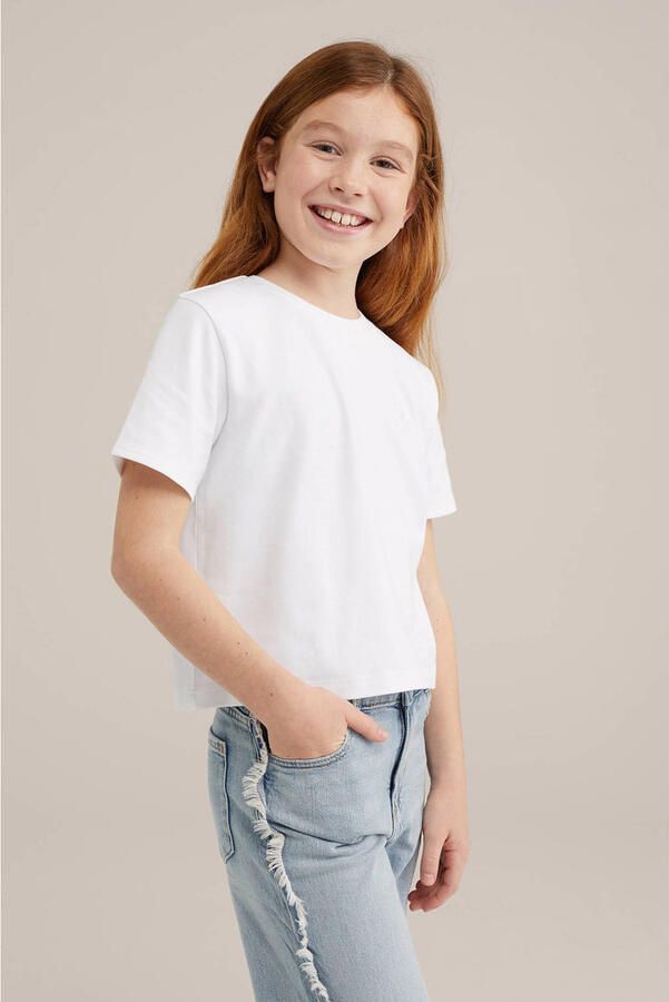WE Fashion T-shirt (set van 2) lila - Foto 2