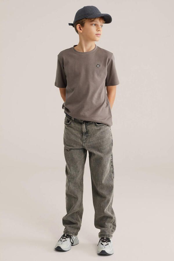 WE Fashion T-shirt taupe - Foto 3
