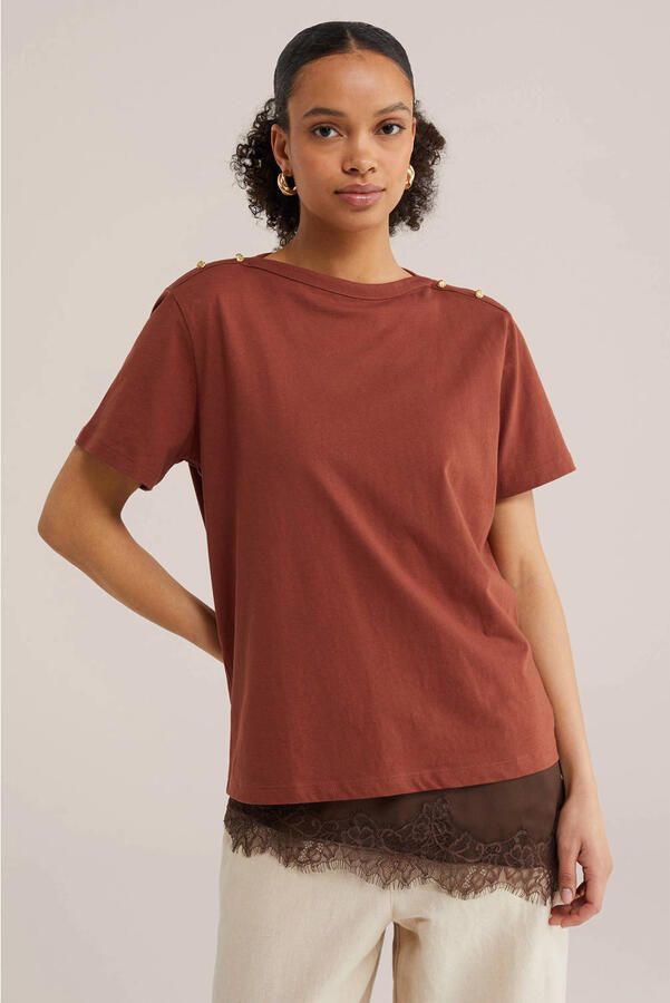 WE Fashion T-shirt terra