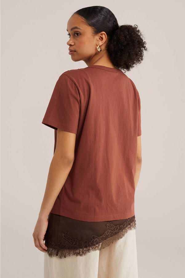 WE Fashion T-shirt terra - Foto 2
