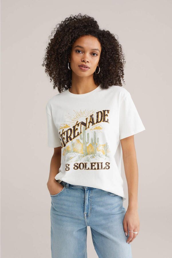 WE Fashion T-shirt wit