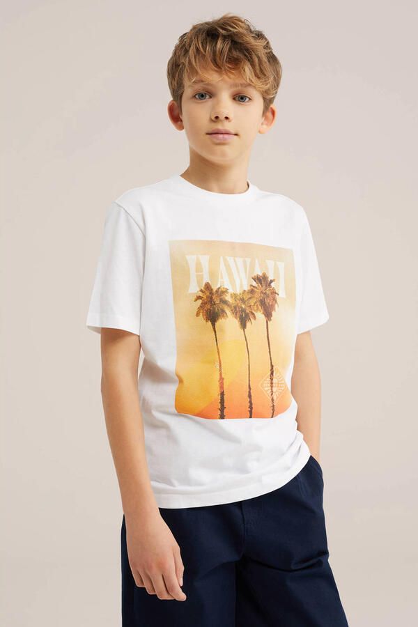 WE Fashion T-shirt wit