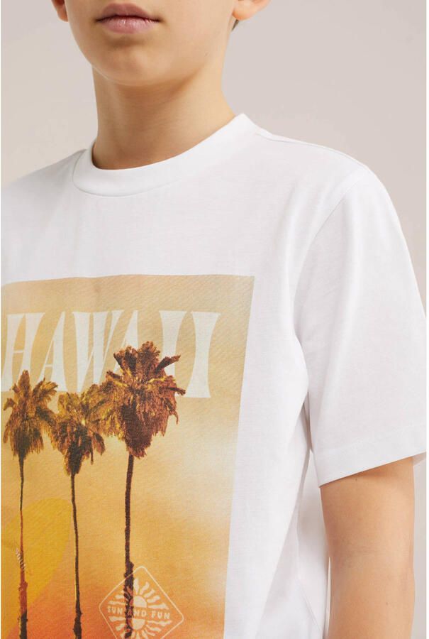 WE Fashion T-shirt wit - Foto 2