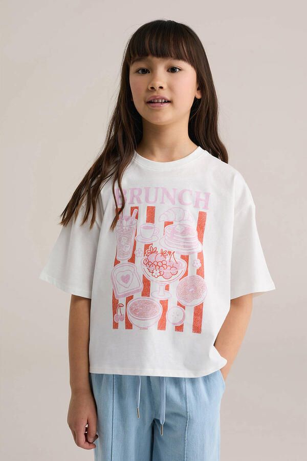 WE Fashion T-shirt wit